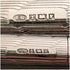 Circa 1970 British Vintage Yard O' Red Sterling Silver Propelled Pencil & Ballpoint Pen
